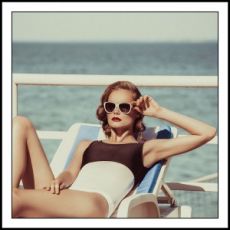 Coaster - Woman sunbathing