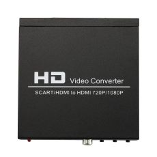 SCART+HDMI till HDMI HD Converter och Switch Svart
