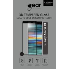 Härdat Glas 3D Full Cover Black Sony Xperia 10