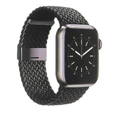 Klockarmband Flätat SVART Apple Watch 38/40/41mm
