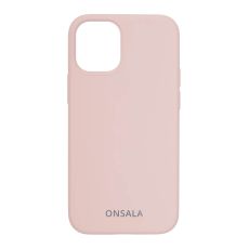 Mobilskal iPhone 12 Mini Silikon Sand Pink