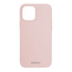 Mobilskal iPhone 12 / 12 Pro Silikon Sand Pink