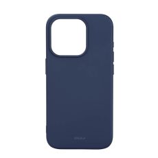 Mobilskal med Silikonkänsla MagSeries Dark Blue - iPhone 15 Pro