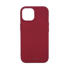 Mobilskal med Silikonkänsla MagSeries Deep Red - iPhone 15