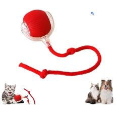 Rullande Boll, tuggboll för Hundar och katter Tuggbboll för Hundar, Interaktiv Hund Smart Boll Leksak, Interaktiv Katt Boll Leksak, 360° Smart