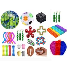29st Fidget Pop it Toys Set pack för barn och vuxna