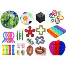 38st Fidget Pop it Toys Set pack för barn och vuxna