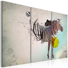 Tavla - zebra - abstrakt