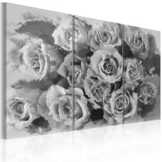Tavla - Tolv roses - triptych