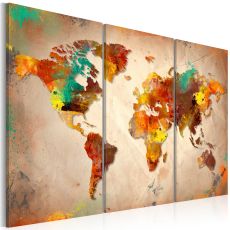 Tavla - Painted World - triptych
