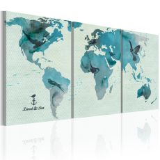 Tavla - Ornitologiska världskarta