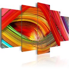 Tavla - Colorful strips abstraction