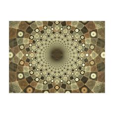 Fototapet - Brown mosaic