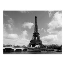 Fototapet - Seine and Eiffel Tower