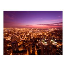 Fototapet - Chicago by night