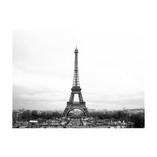Fototapet - Paris: svartvit fotografi