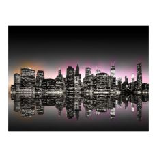 Fototapet - Colorful glow over New York