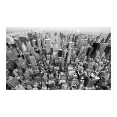 Fototapet - USA, New York: svart och vitt