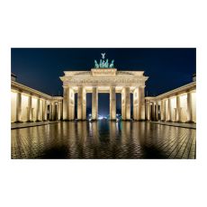 Fototapet - Brandenburger Tor på natten