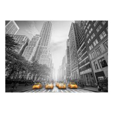 Fototapet - New York - yellow taxis