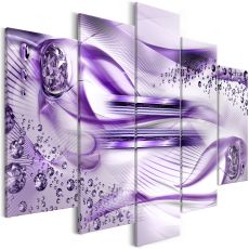 Tavla - Underwater Harp (5 delar) Wide Violet