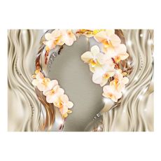 Fototapet - Wreath of orchids