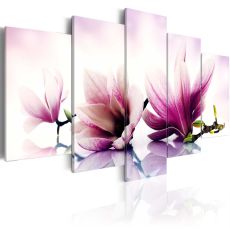 Tavla - Pink flowers: magnolias