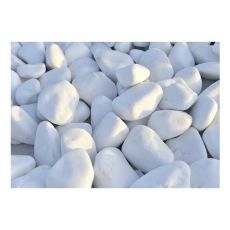 Fototapet - White Pebbles