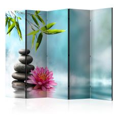 Rumsavdelare - Water Lily and Zen Stones II
