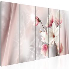 Tavla - Dazzling Magnolias (5 delar) Narrow