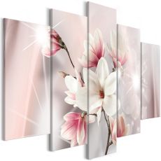 Tavla - Dazzling Magnolias (5 delar) Wide