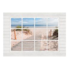 Fototapet - Window & beach