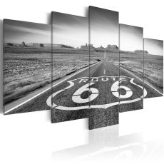 Tavla - Route 66 - black and white