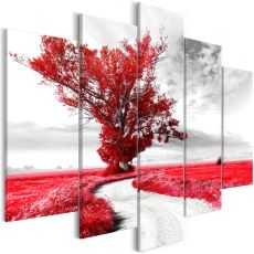 Tavla - Lone Tree (5 delar) Red