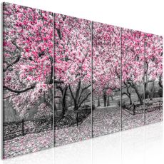 Tavla - Magnolia Park (5 delar) Narrow Pink