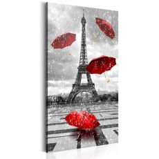 Tavla - Paris: Red Umbrellas