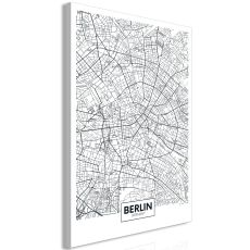 Tavla - Map of Berlin Vertical