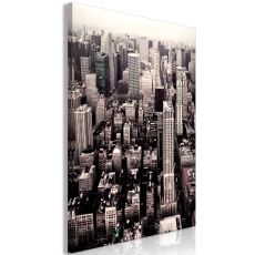 Tavla - Manhattan In Sepia Vertical