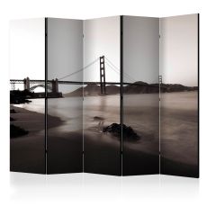 Rumsavdelare - San Francisco: Golden Gate Bridge in black and white II