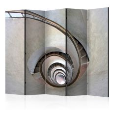 Rumsavdelare - White spiral stairs II