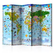 Rumsavdelare - World Map for Kids II