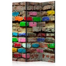 Rumsavdelare - Colourful Bricks