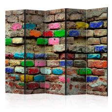 Rumsavdelare - Colourful Bricks II
