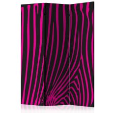 Rumsavdelare - Zebra pattern (violet)