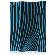 Rumsavdelare - Zebra pattern (turquoise)