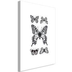 Tavla - Five Butterflies Vertical