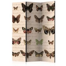 Rumsavdelare - Retro Style: Butterflies