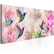 Tavla - Colourful Hummingbirds Narrow