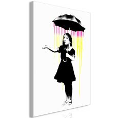 Tavla - Girl with Umbrella Vertical