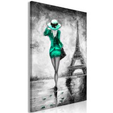 Tavla - Parisian Woman Vertical Green